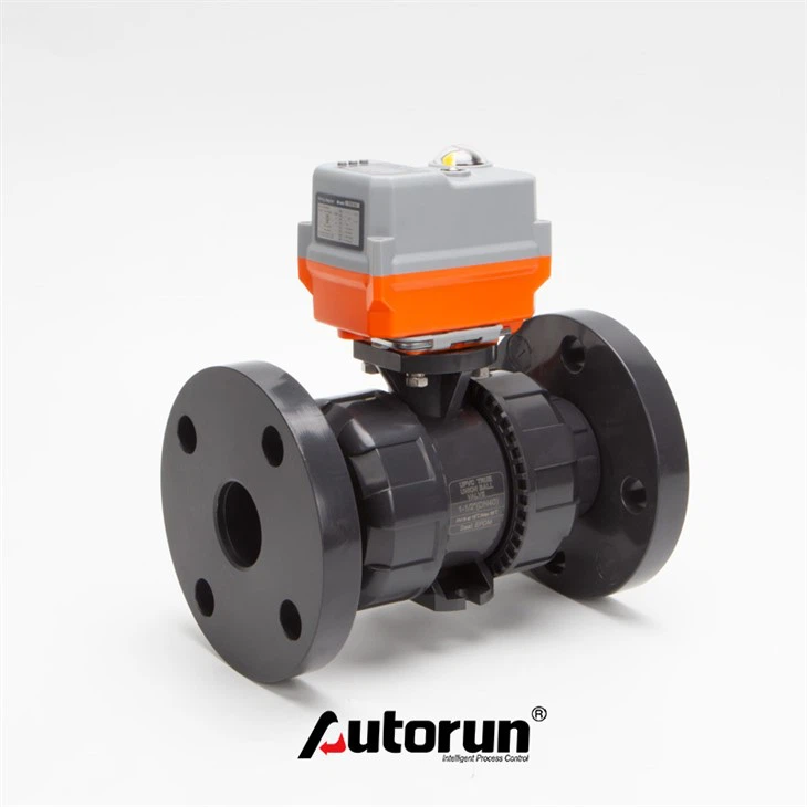 Odl Electric PVC Plastic Ball Valve